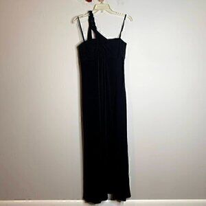 Laundry by Design black one strap long dress